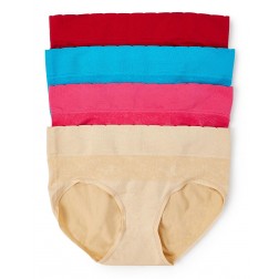 SEAMLESS LACE JACQUARD PANTY 4PK